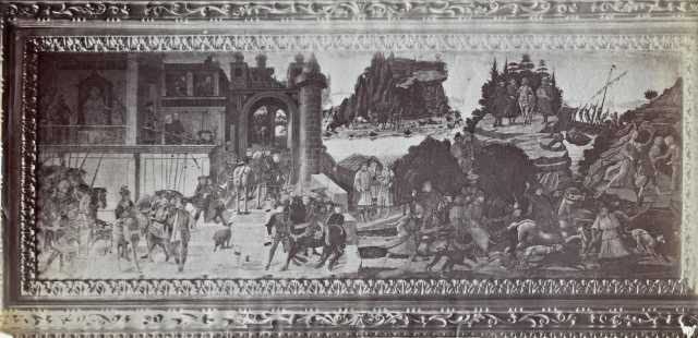 Anonimo — Rosselli Francesco - sec. XV - Episodi della storia degli Argonauti — insieme, con cornice